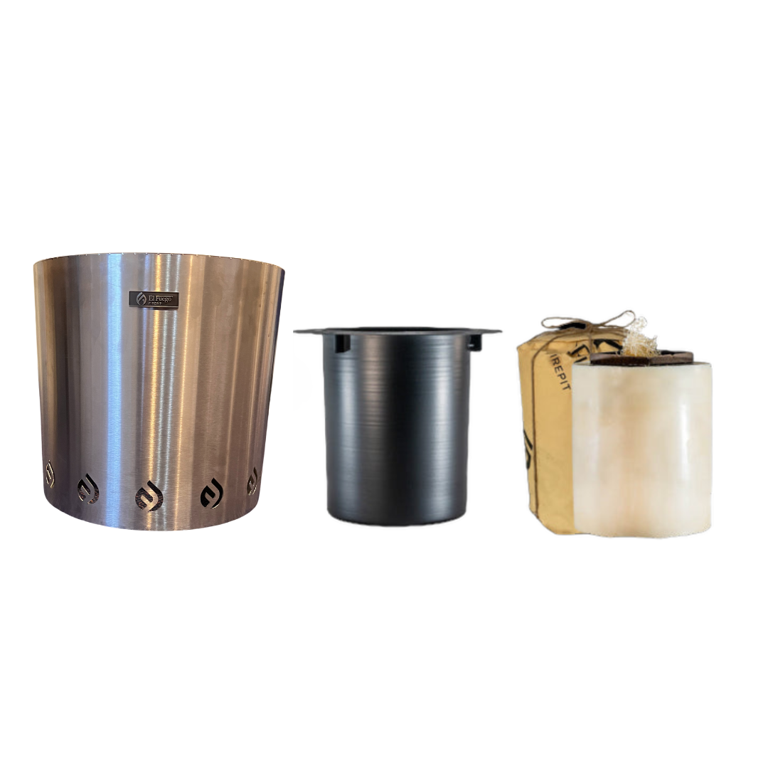 El Grande Fire Pit - Stainless Steel