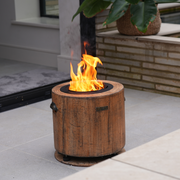El Fuego Fire Pit - Cedar Brown Colour