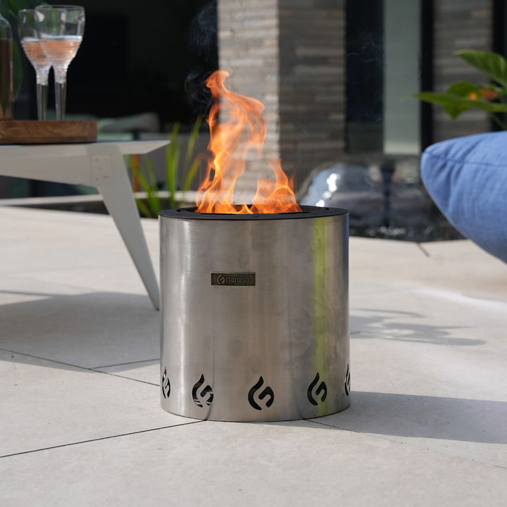 El Campo Fire Pit - Stainless Steel