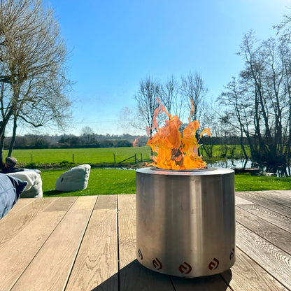 El Grande Fire Pit - Stainless Steel