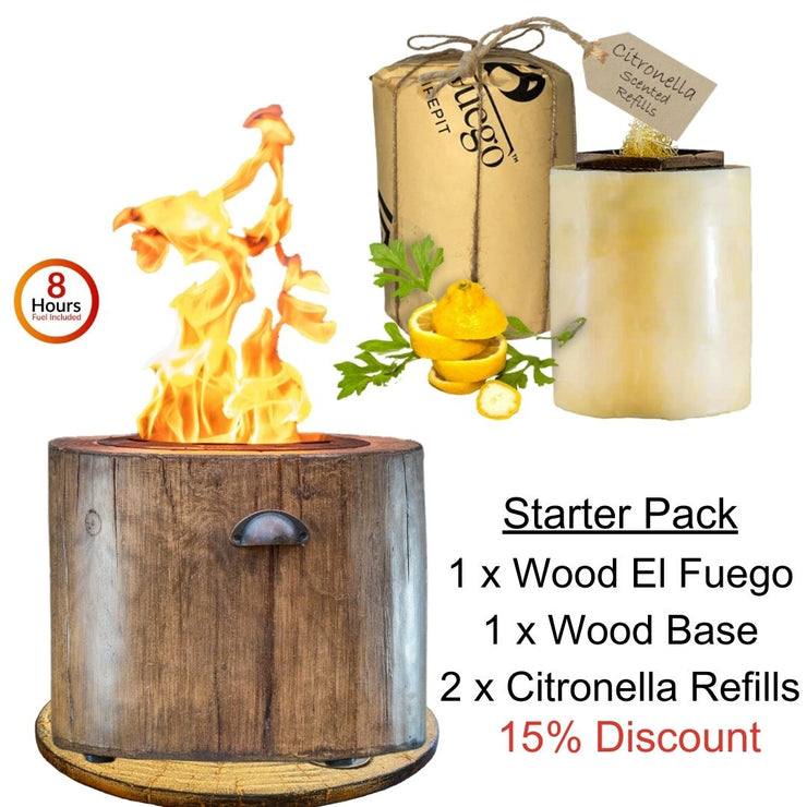 El Fuego Starter Pack - Wood